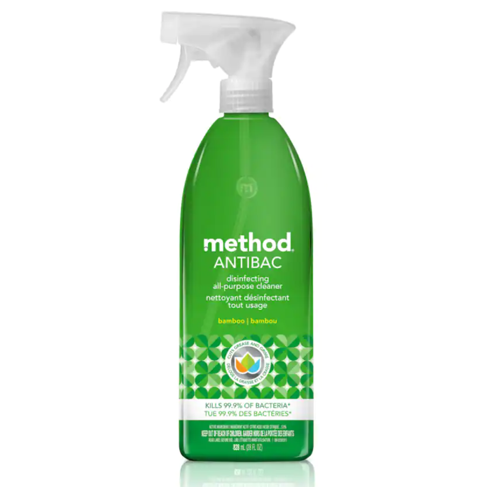 Method Bamboo Scented Antibac Disinfecting All-Purpose Cleaner 828ml