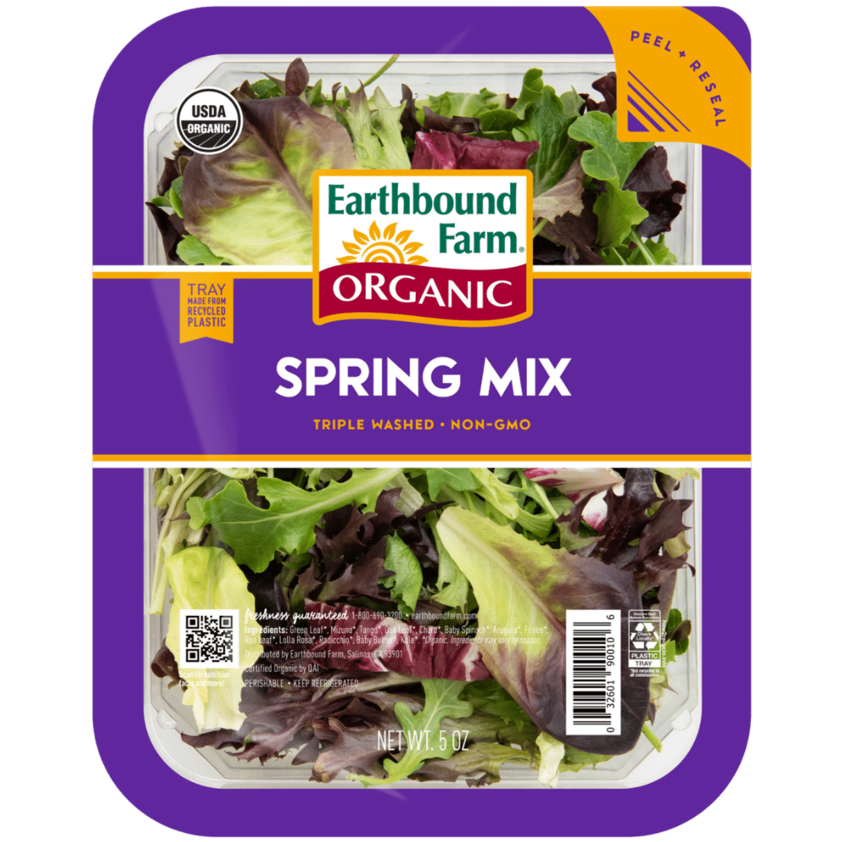 Fresh Organic Spring Mix