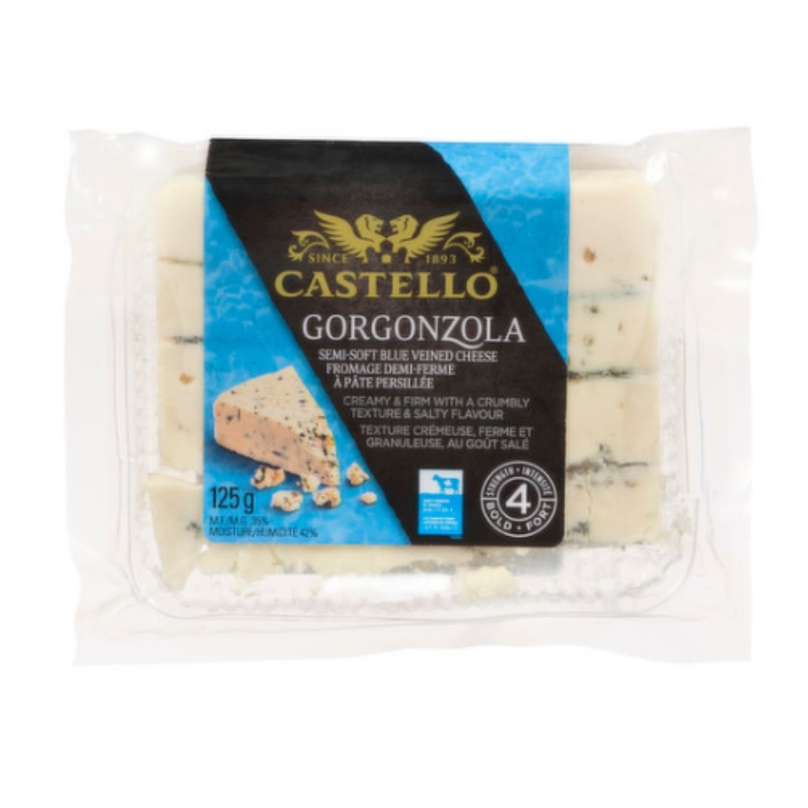 Castello Gorgonzola Cheese Wedge 125g