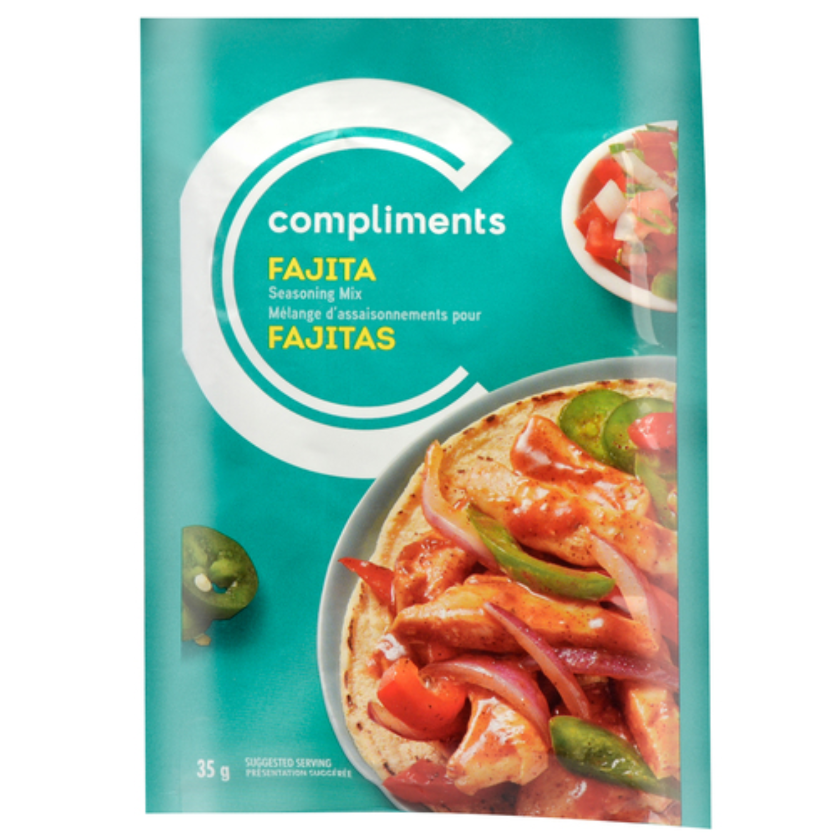 Compliments Fajita Seasoning Mix 35g