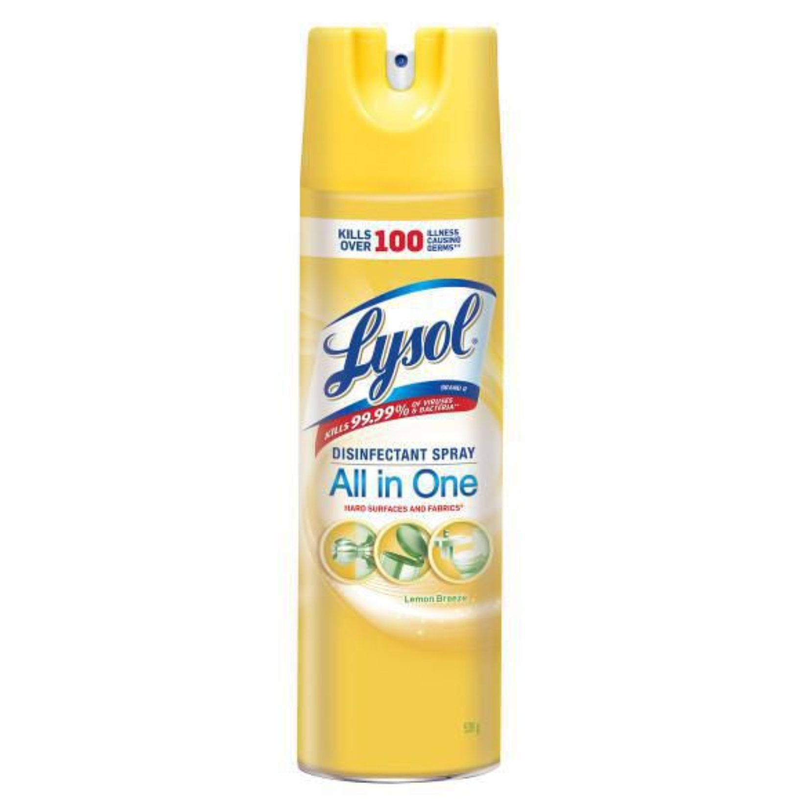 Lysol All In One Lemon Breeze Disinfectant Spray 539g