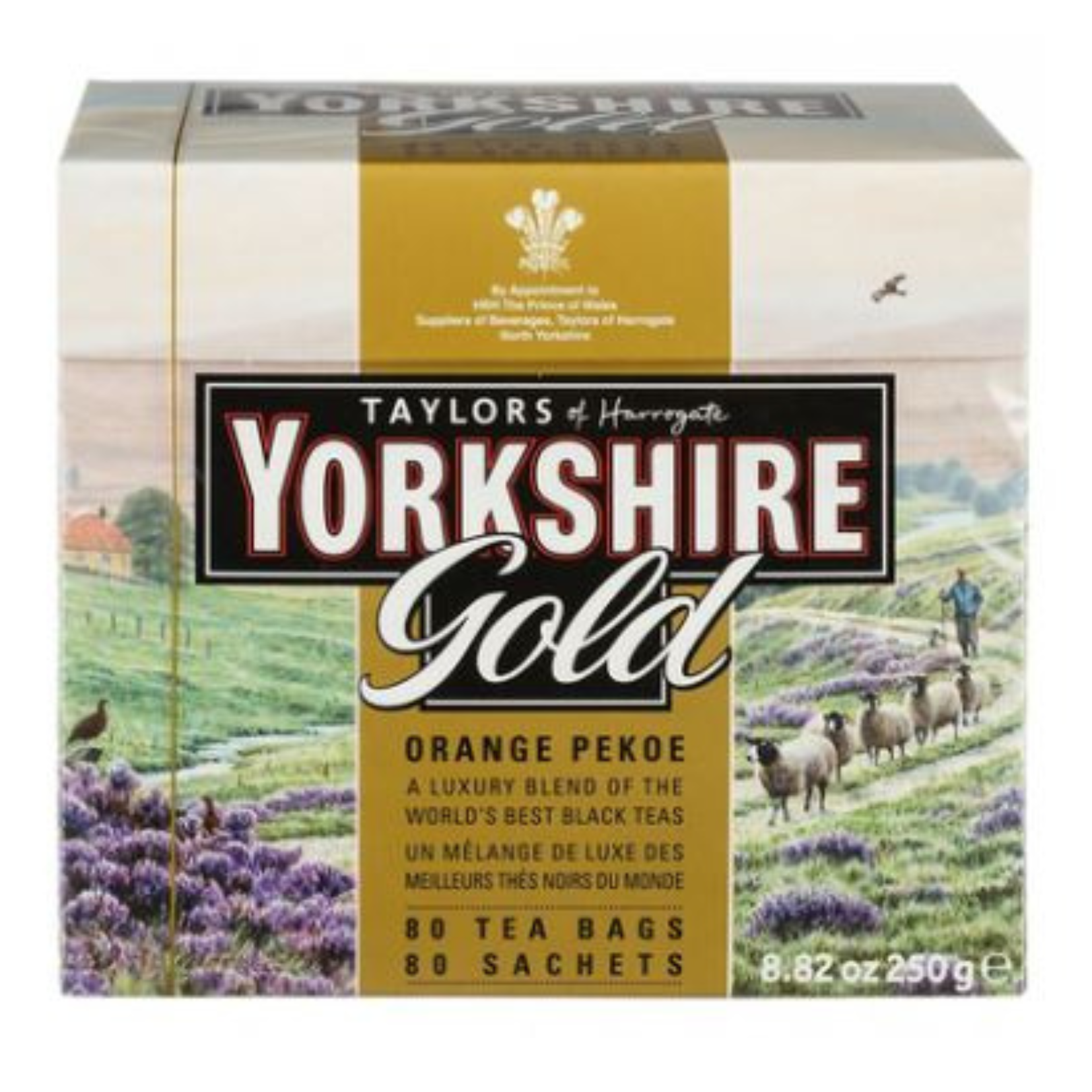 Yorkshire Gold Orange Pekoe Tea 80ct
