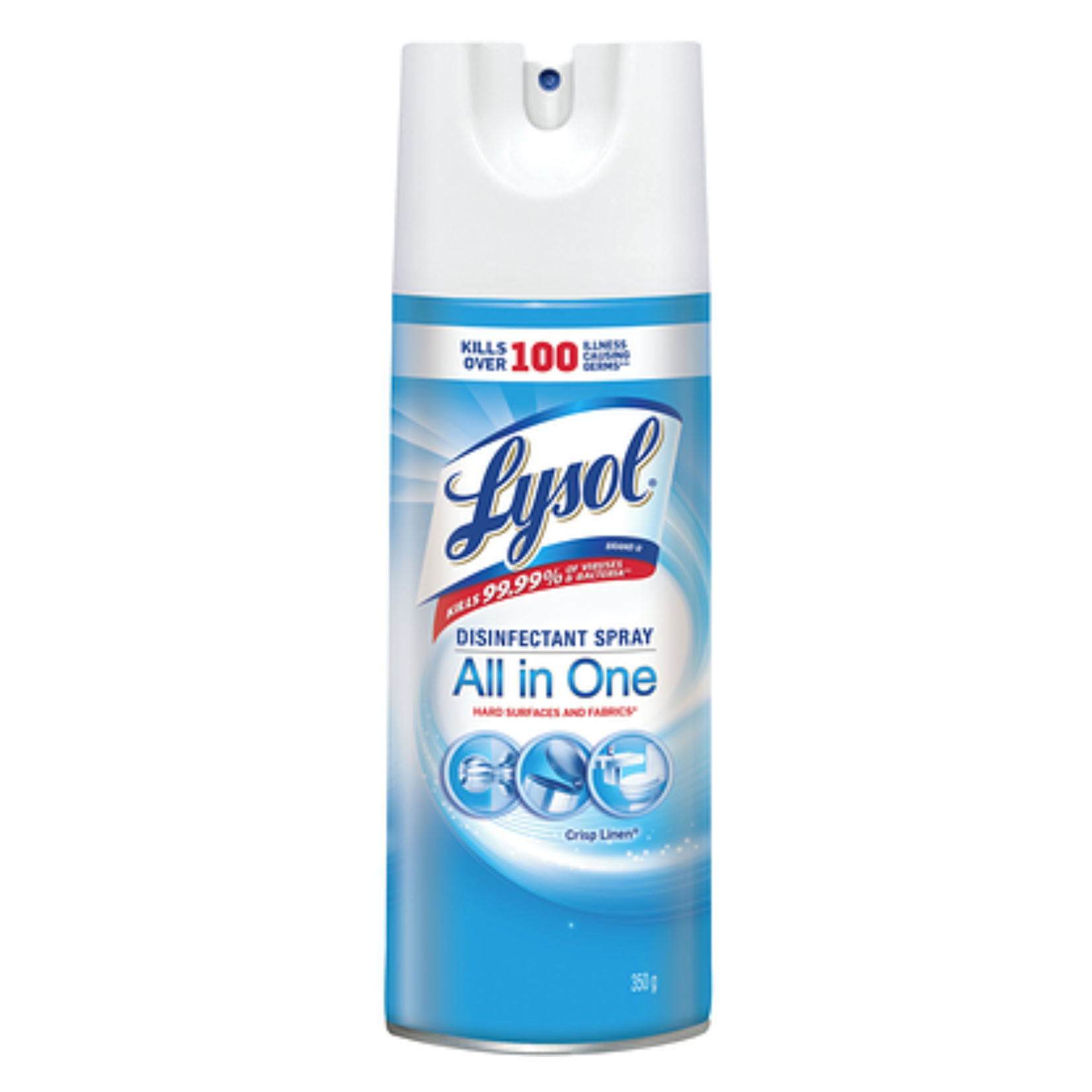 Lysol All In One Crisp Linen Disinfectant Spray 539g