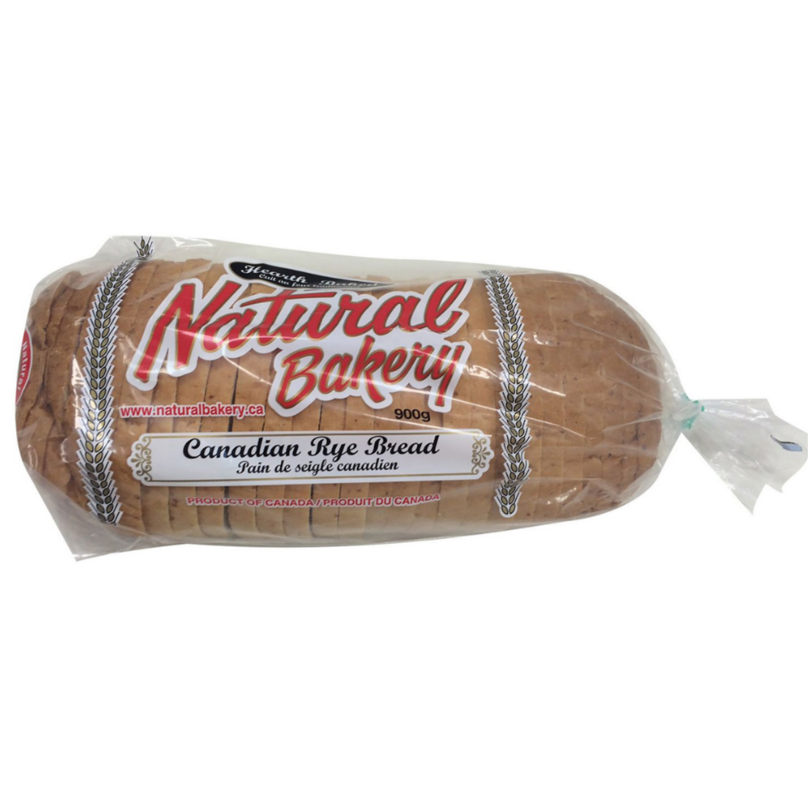 Natural Bakery Canadian Rye Bread 900g