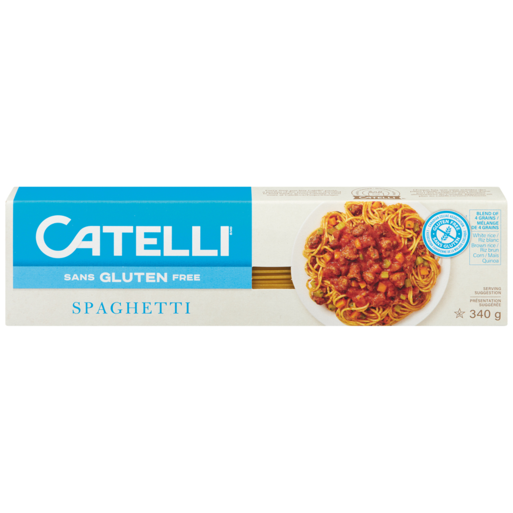 Catelli Gluten Free Spaghetti Pasta 340g