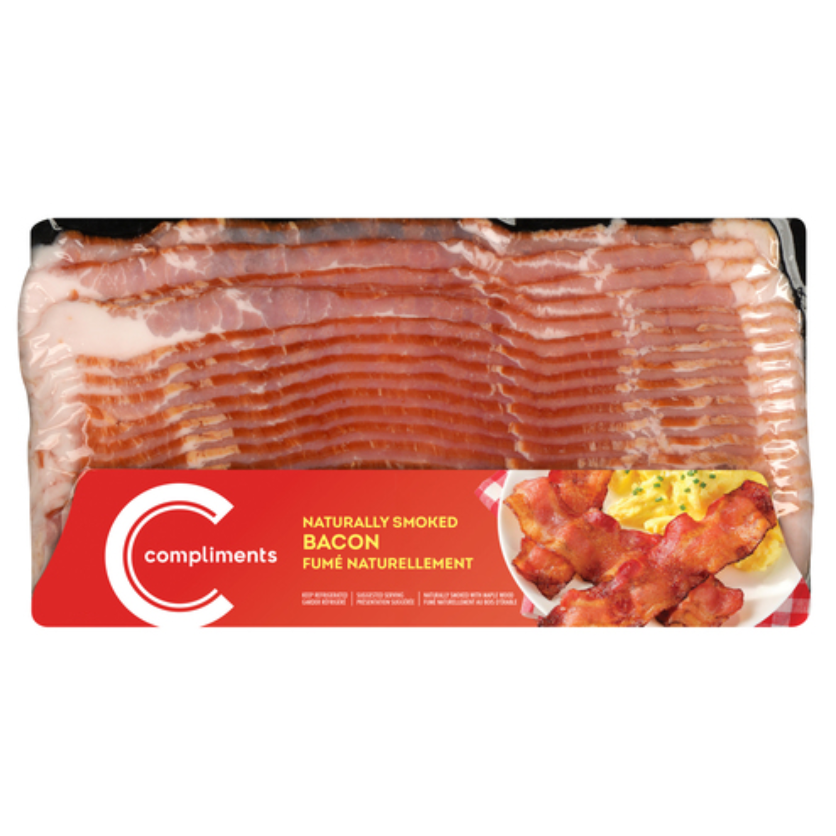 Compliments Naturally Smoked Bacon 375g