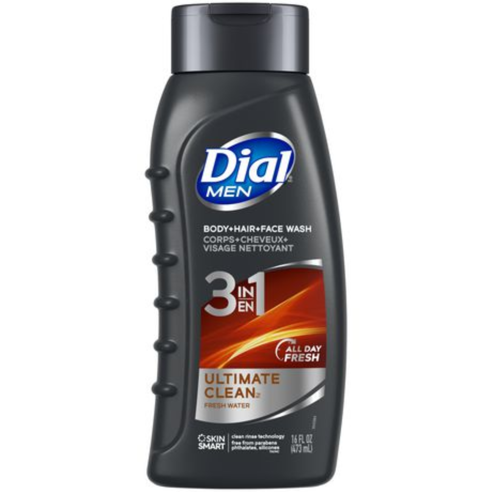 Dial Men 3-in-1 Ultimate Clean Body Wash 473ml