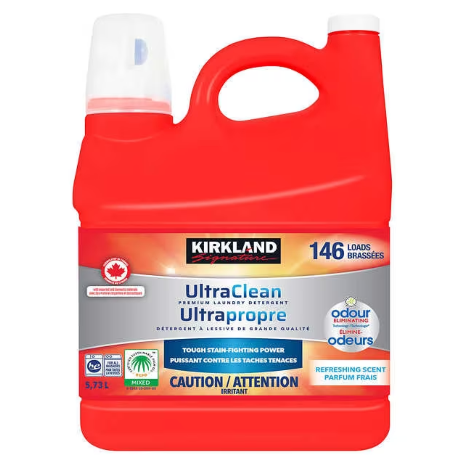 Kirkland Signature Ultra Clean Laundry Detergent 5.73L