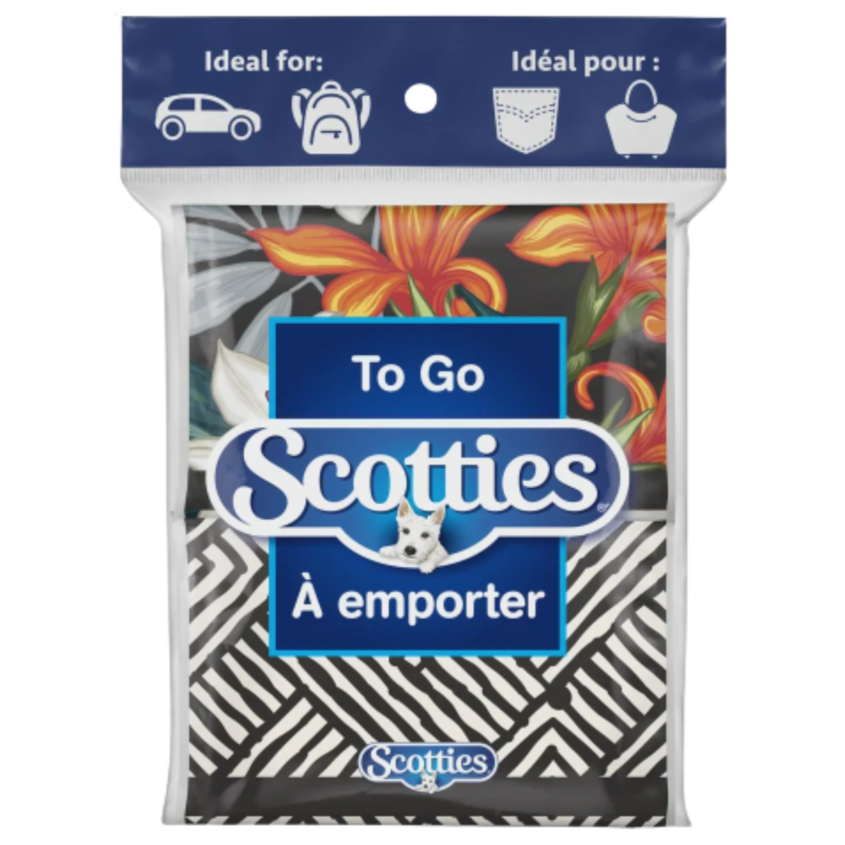 Scotties To Go Facial Tissues 10ct x 8