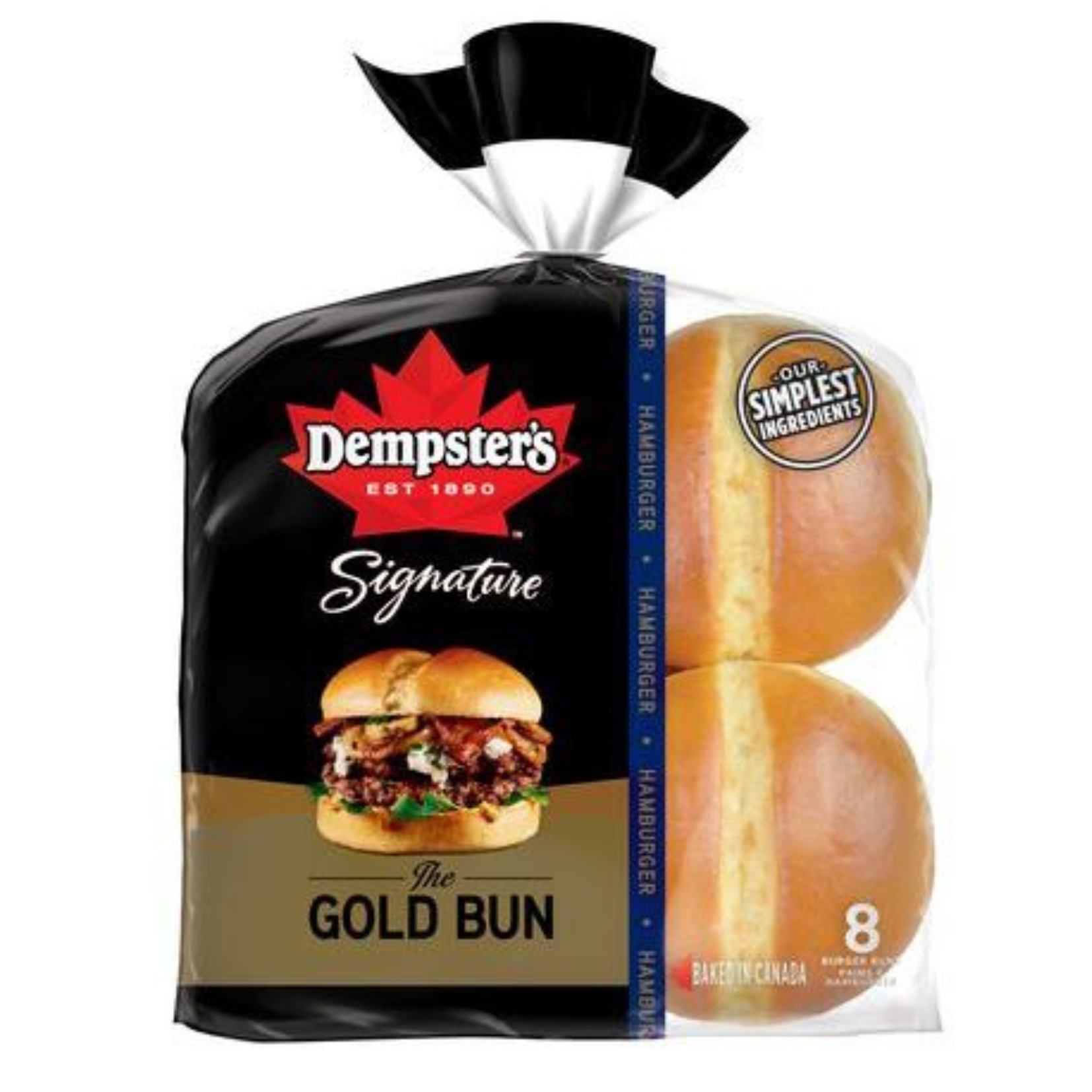 Dempster's Deluxe The Gold Bun 8ct