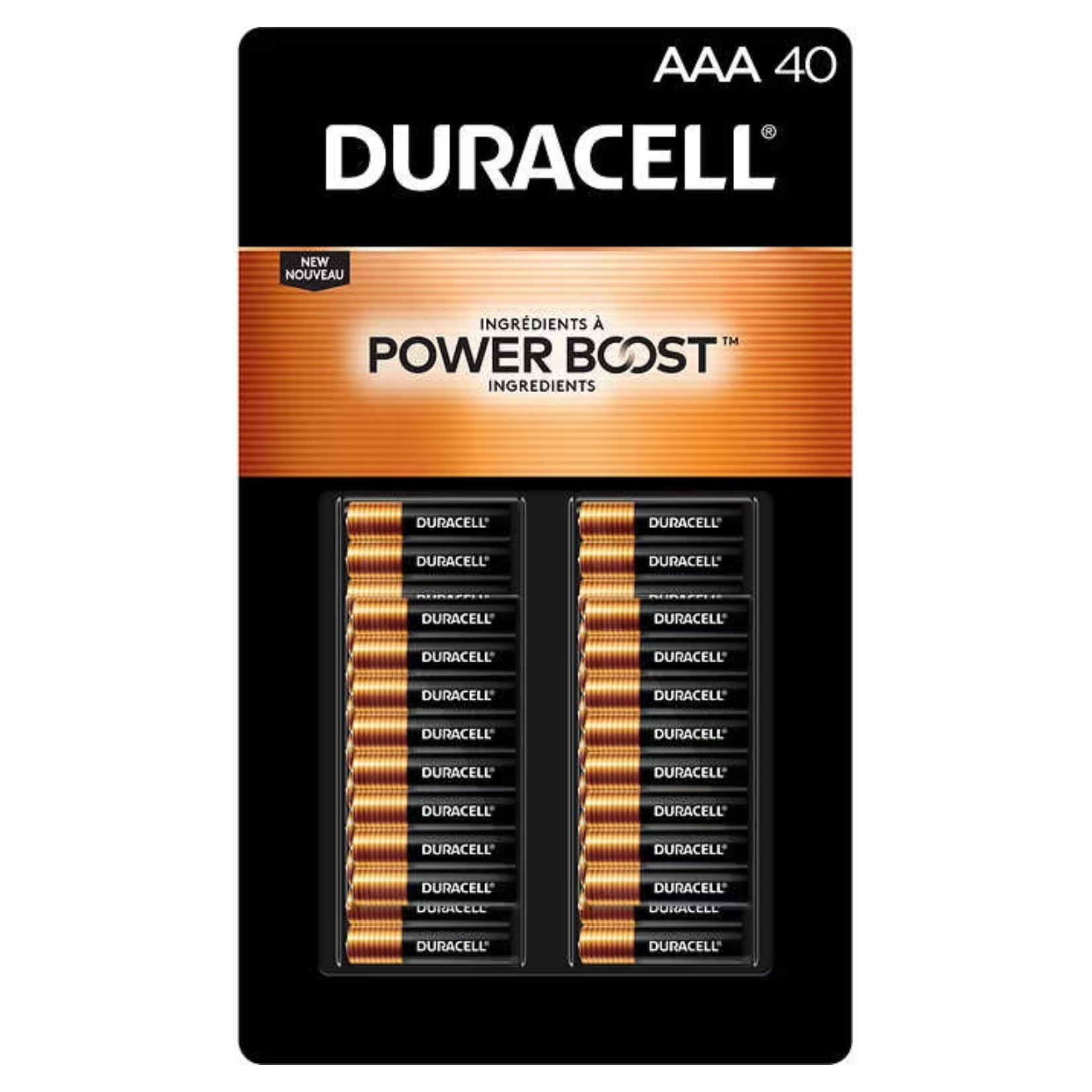 Duracell AAA Batteries 40ct