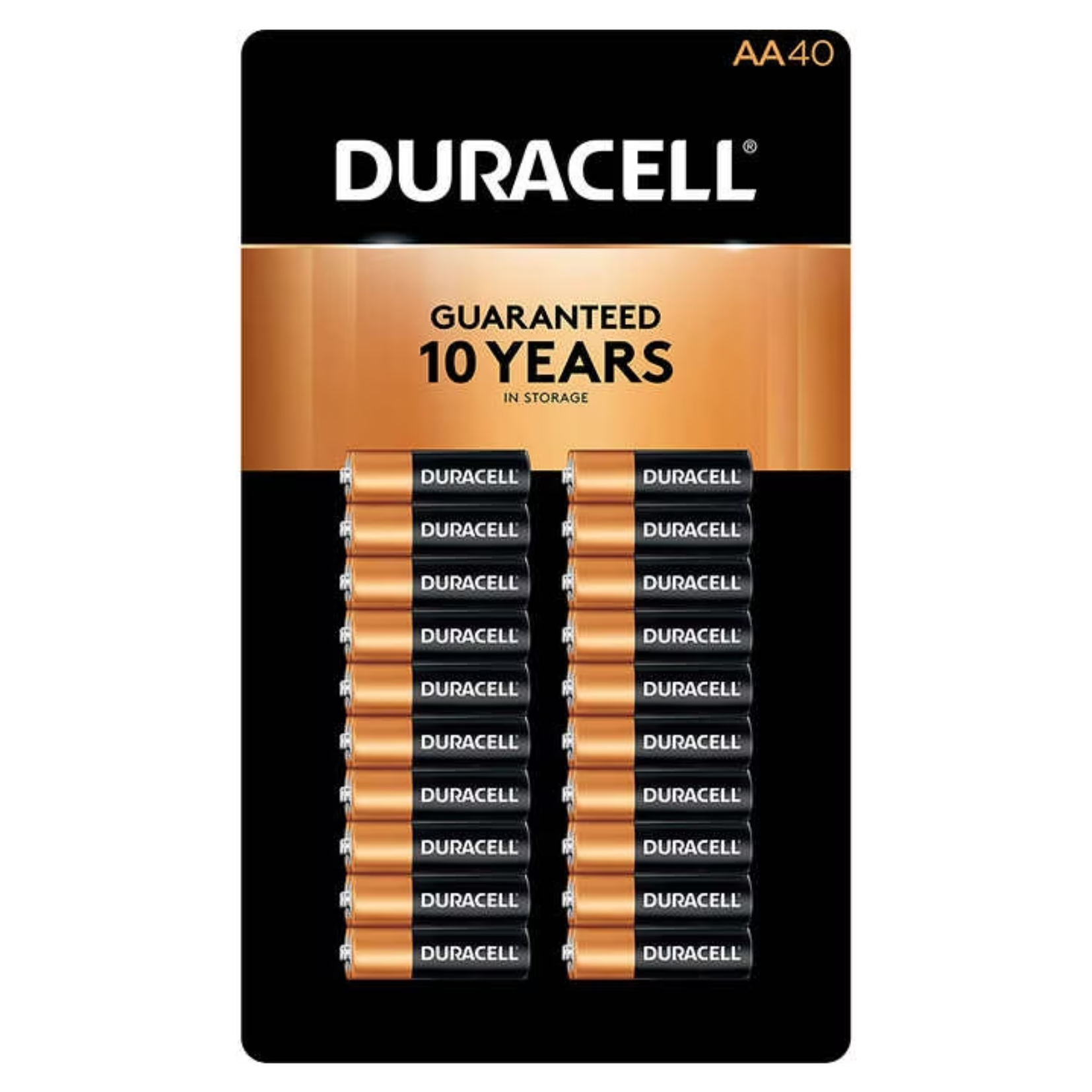 Duracell Batteries AA 40ct