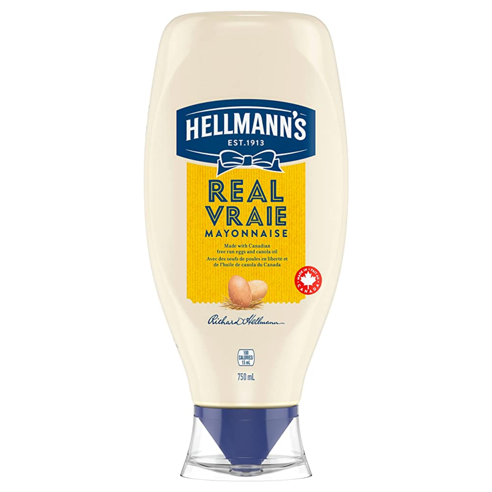 Hellmann's Mayonnaise Squeeze Bottle 750ml