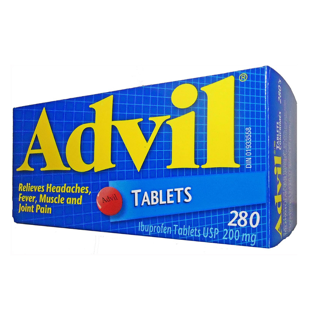 Advil Regular Strength Caplets 200mg x 280
