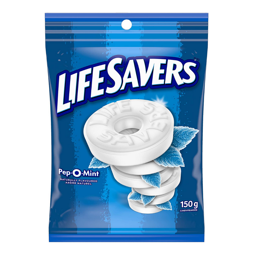 Life Savers Pep-O-Mint Candy 150g