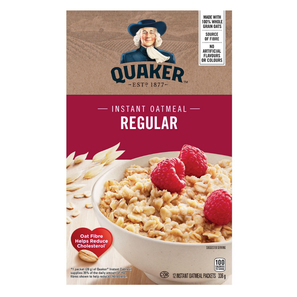Quaker Regular Instant Oatmeal 10ct