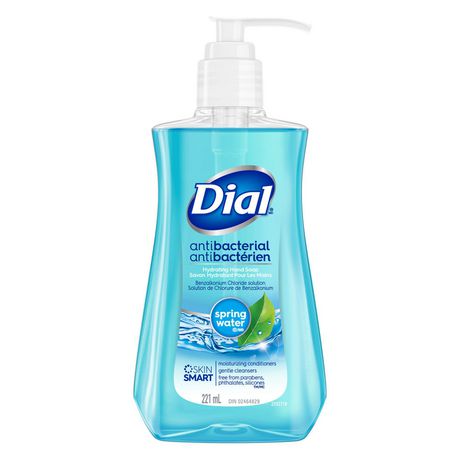 Dial Spring Water Antibacterial Hand Soap 221ml