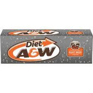 A&W Diet Root Beer 355ml x 12