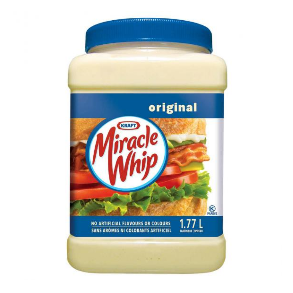 Kraft Original Miracle Whip Dressing 1.77L