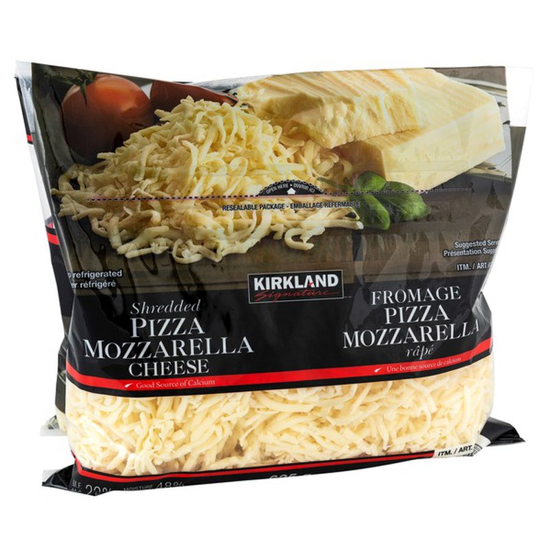 Kirkland Pizza Mozzarella Shredded Cheese 625g