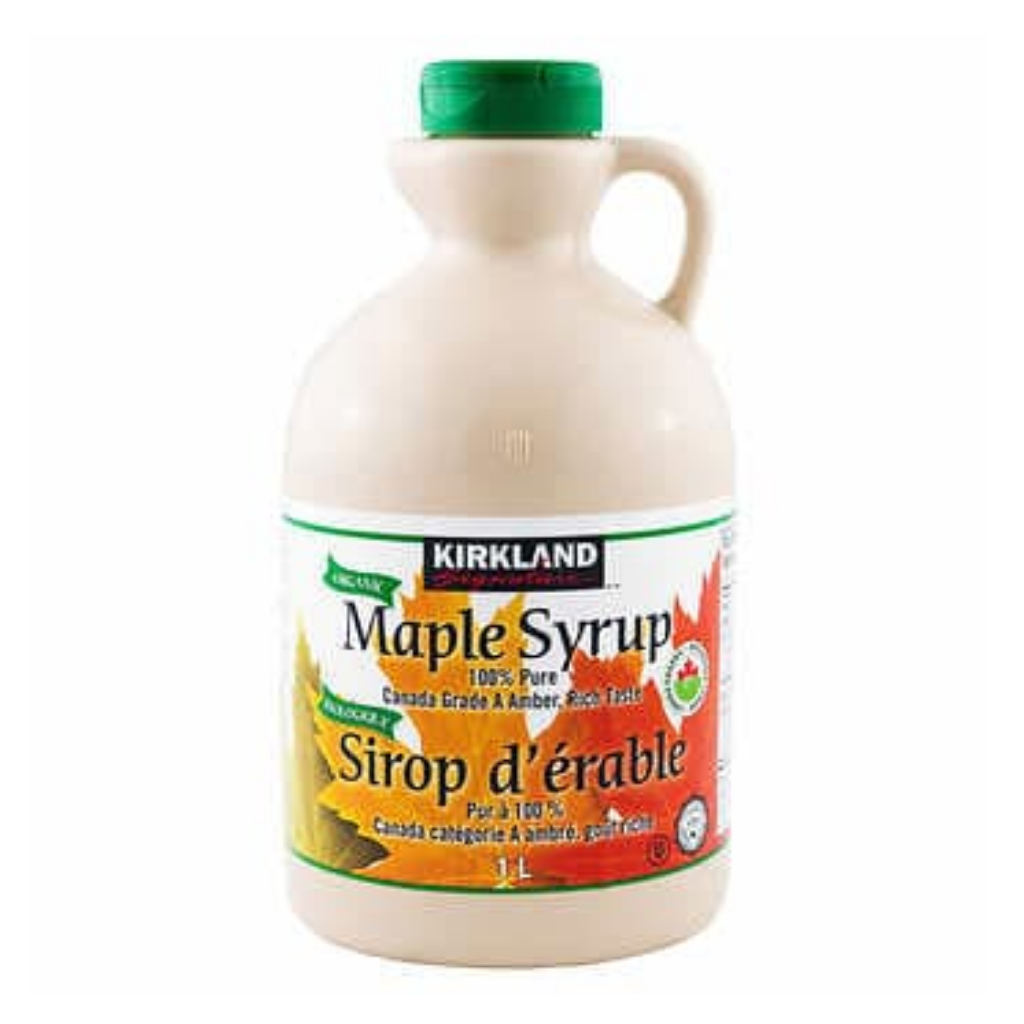 Kirkland Organic Maple Syrup 1L