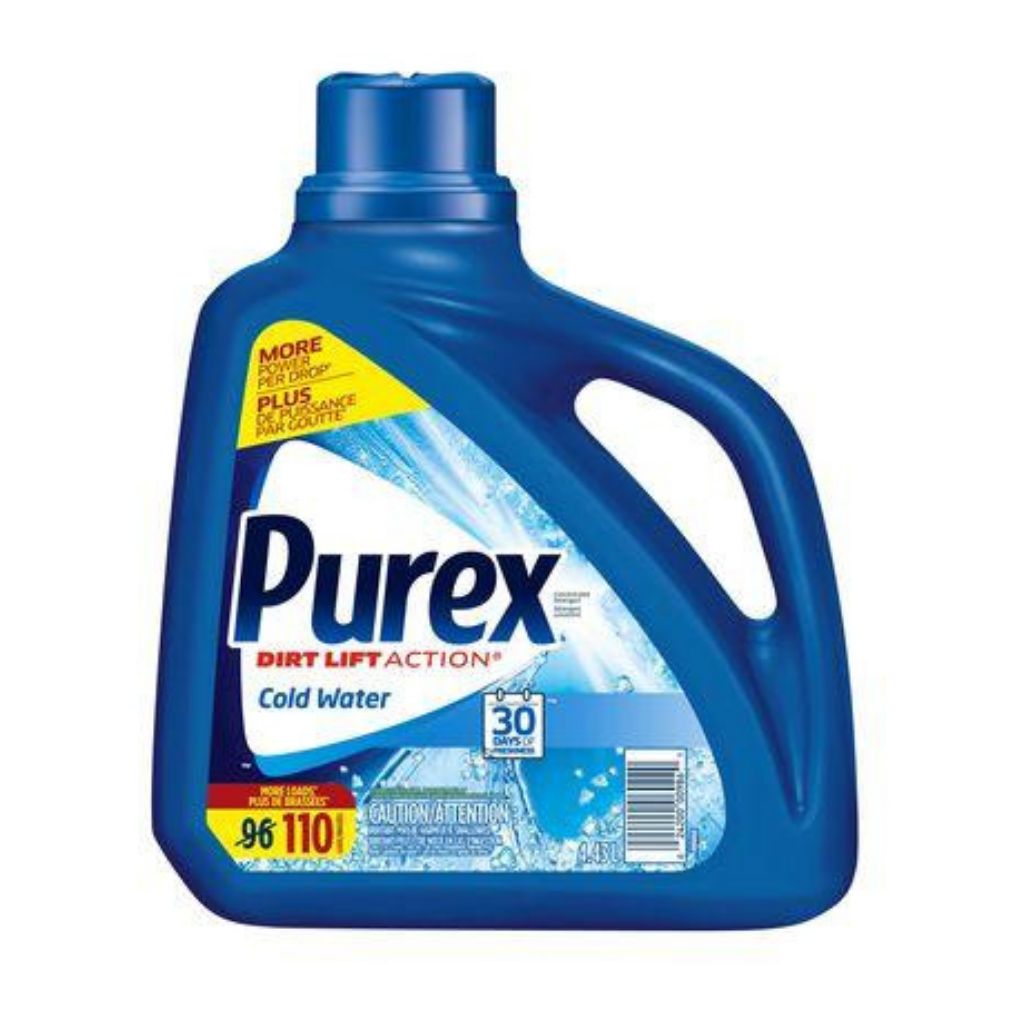 Purex Cold Water Laundry Detergent 4.43L