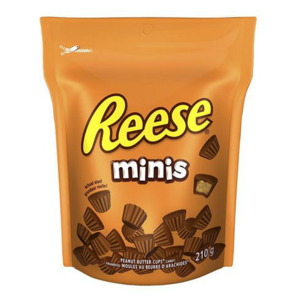 Reese's Minis Peanut Butter Cups Candy 210g