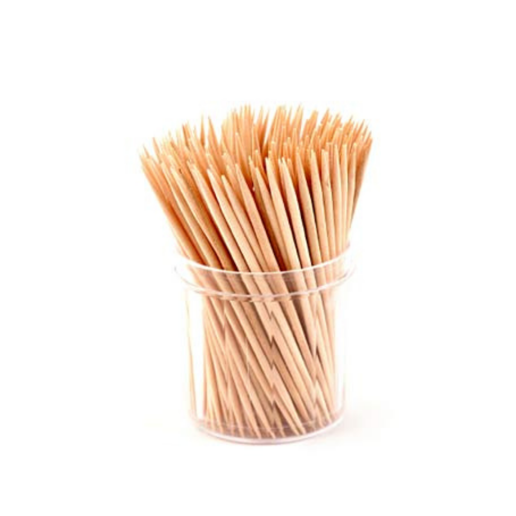 Bamboo Toothpicks With Dispenser 250ct