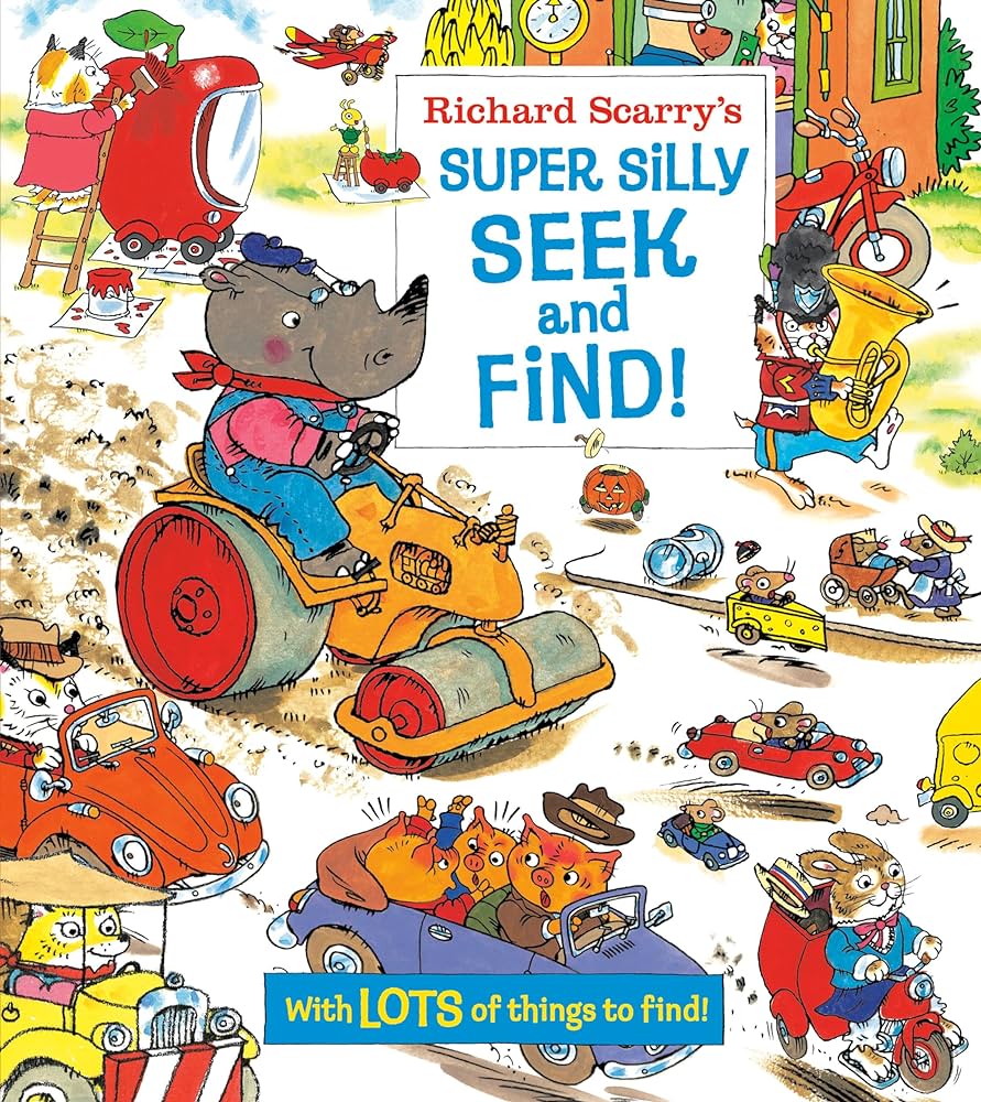 Richard Scarry's Seek And Find Board Book