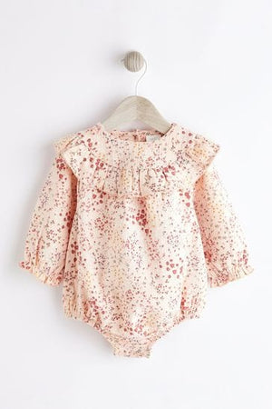 Next Floral Baby Bloomer Romper 0-3m