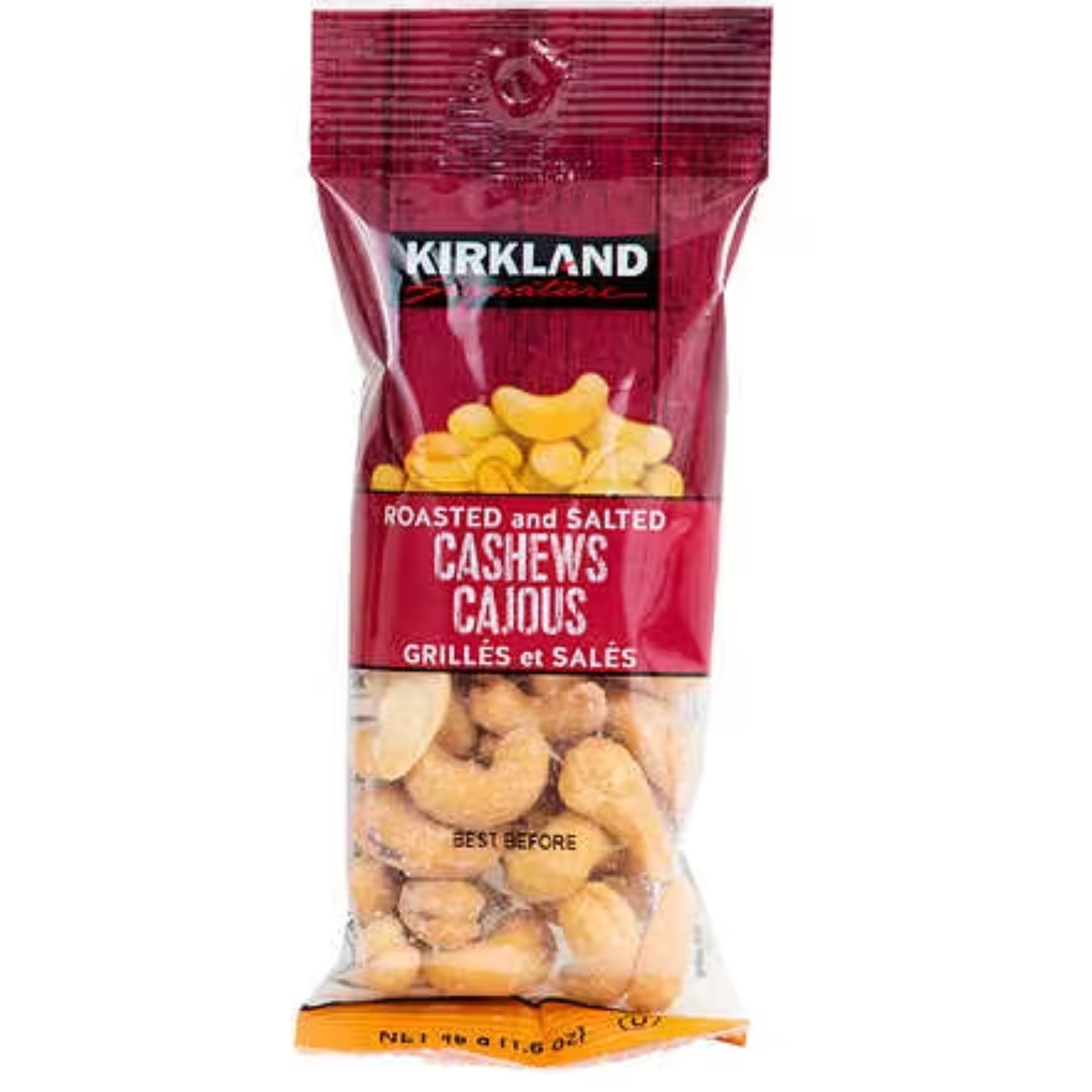 Kirkland Cashew Snacking Nuts 45g