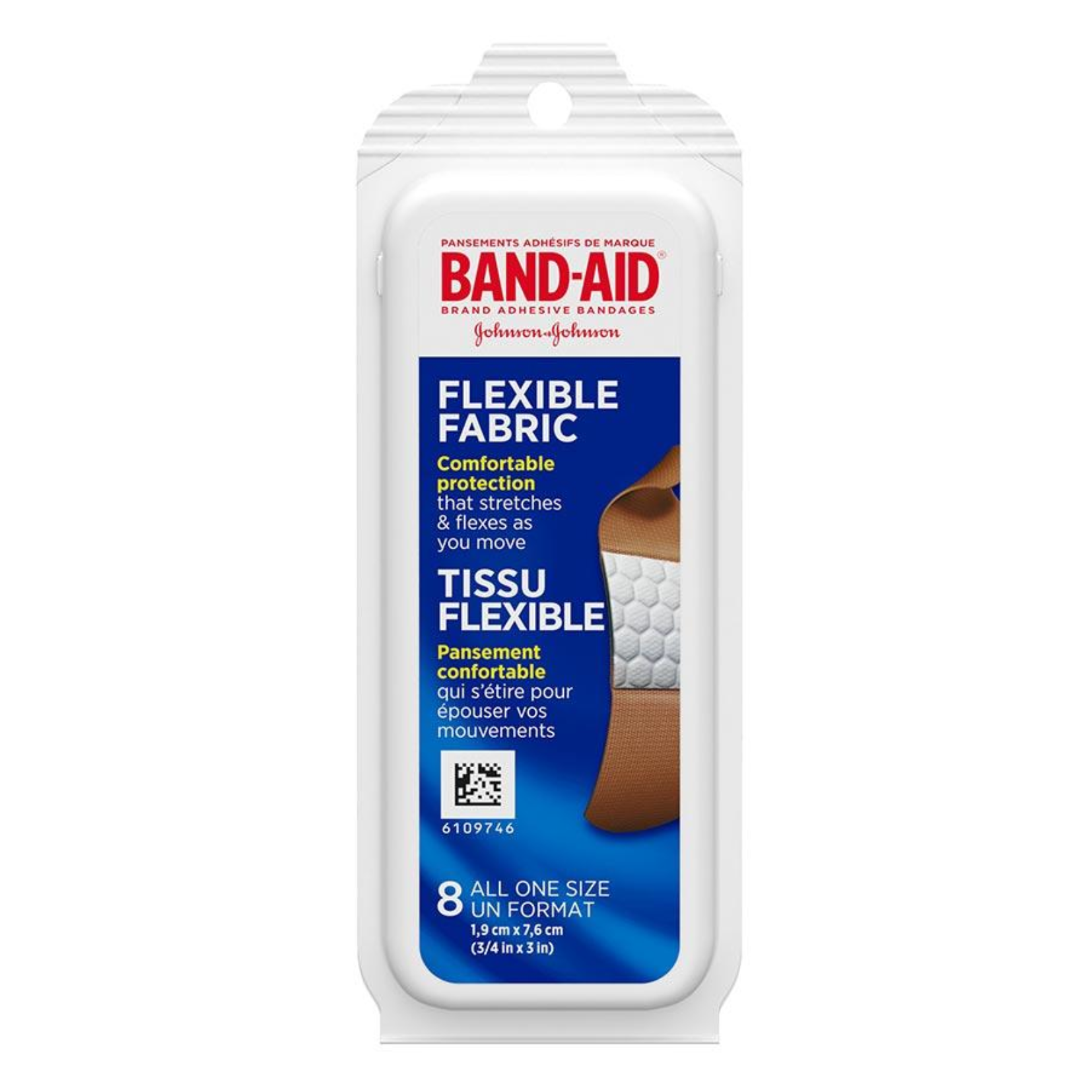 Johnson Flexible Fabric Band Aids 8ct