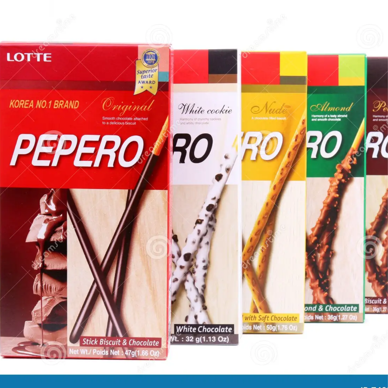 Pepero Assorted Biscuit Sticks 39g