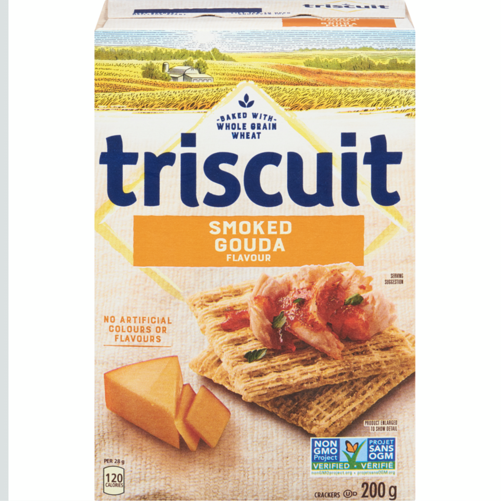 Christie Triscuit Smoked Gouda Flavored Crackers 200g