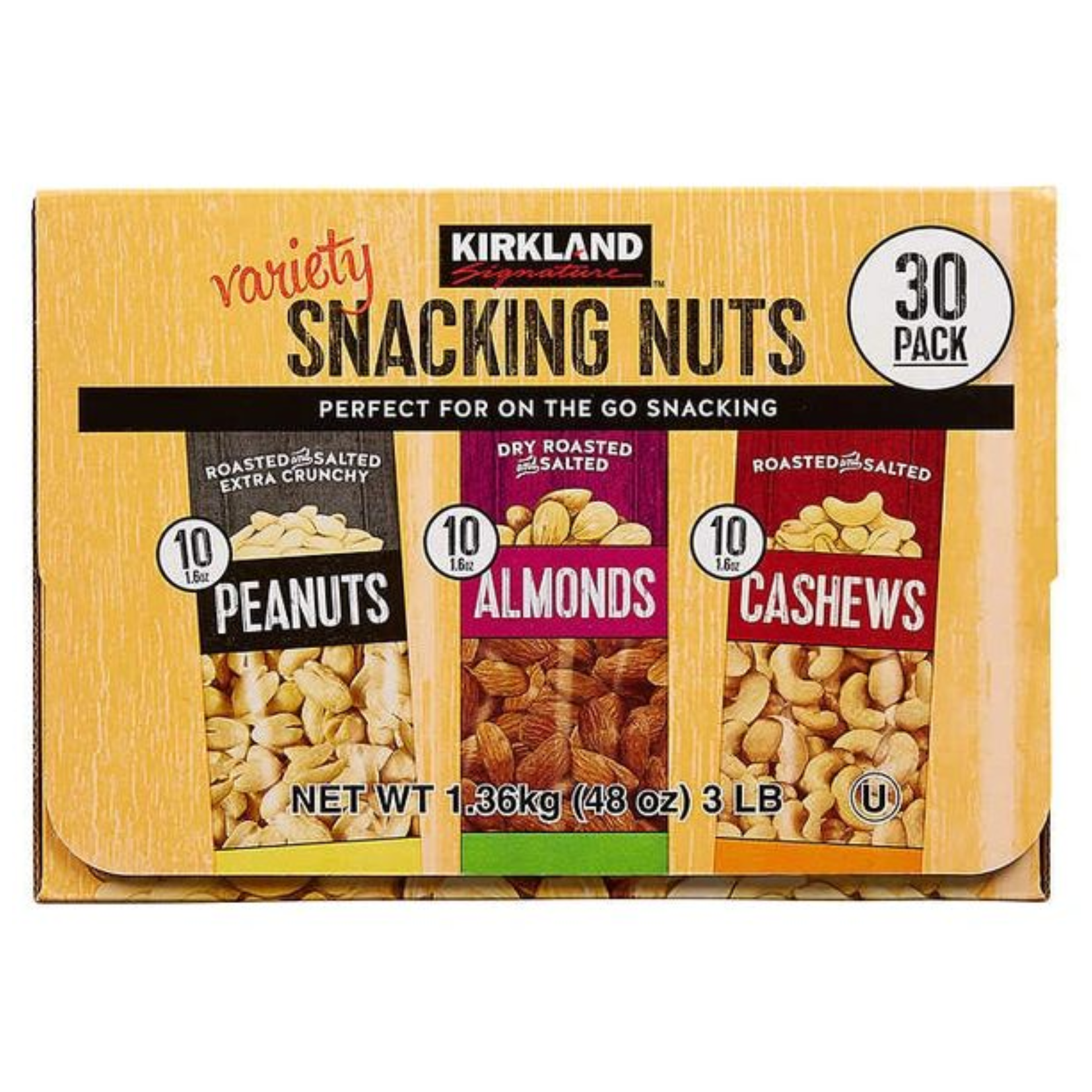 Kirkland Variety Snacking Nuts 45g x 30