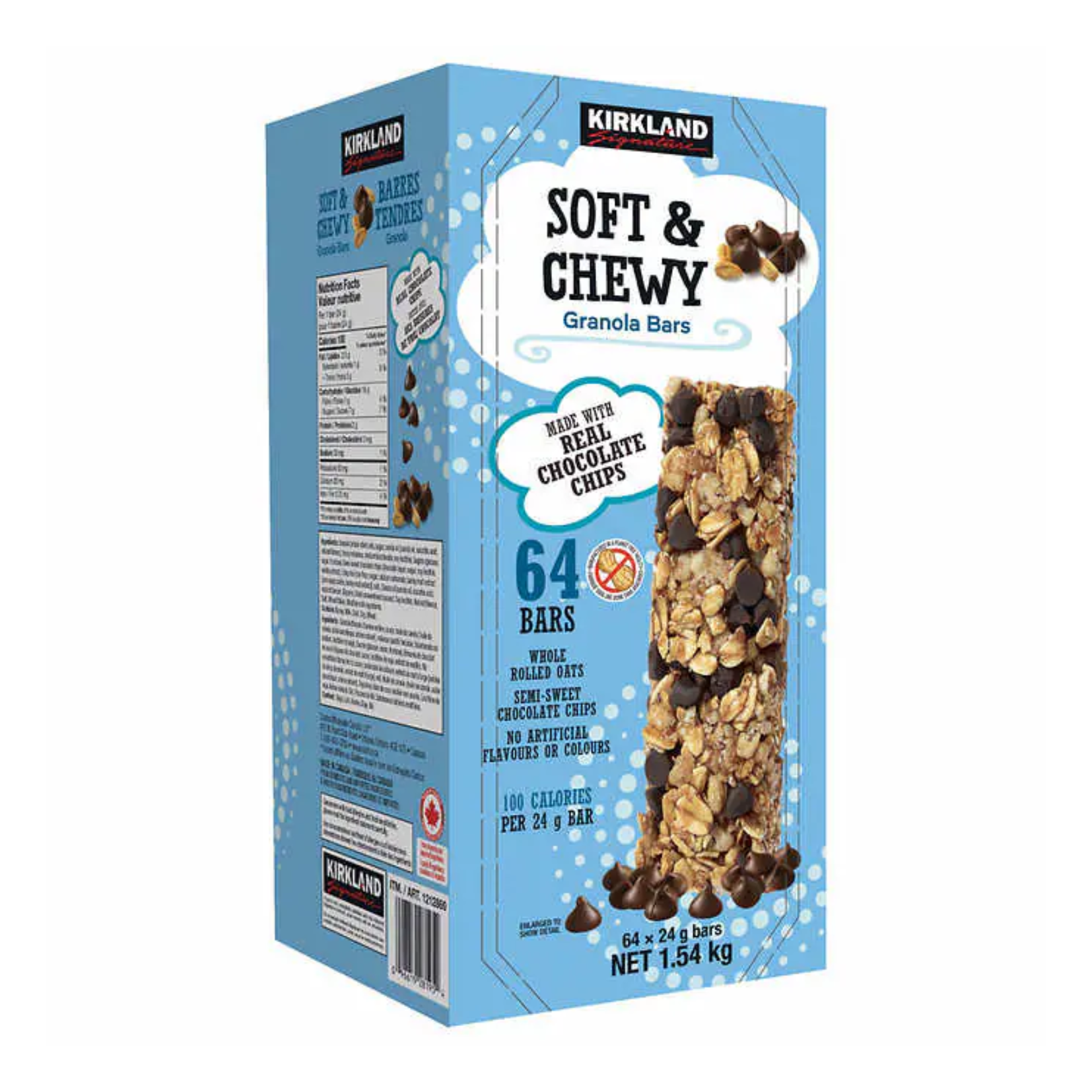 Kirkland Signature Soft & Chewy Granola Bars 1.54kg