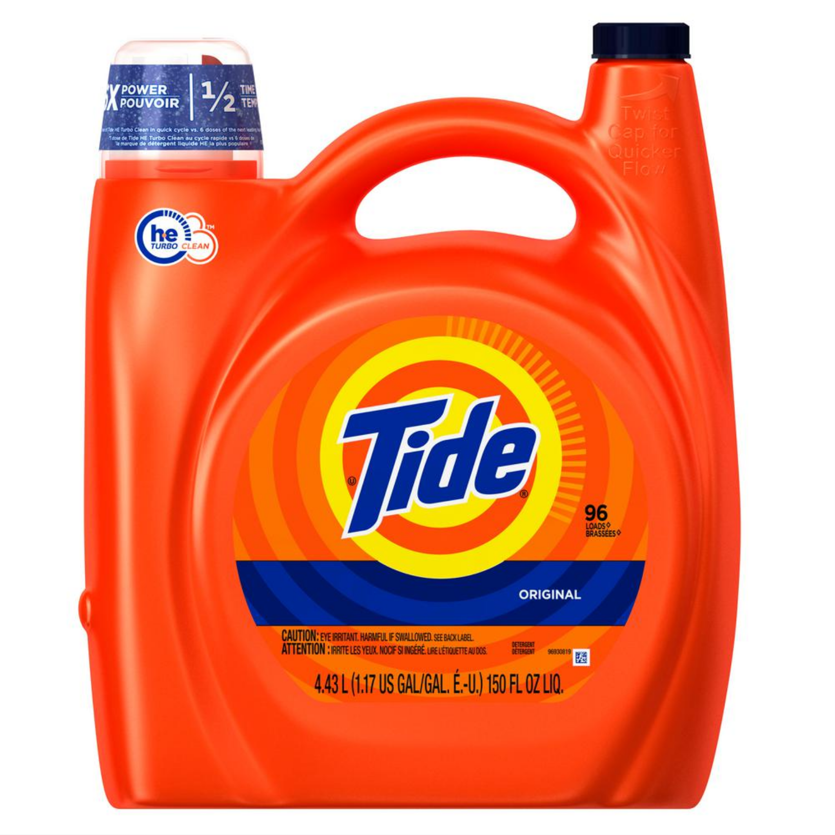 Tide HE Original Laundry Detergent 4.82L