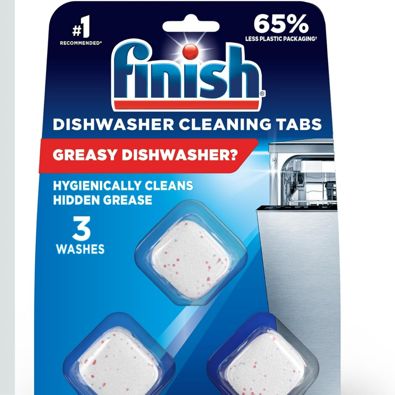 Finish Dishwasher Cleaning Tabs 3ct