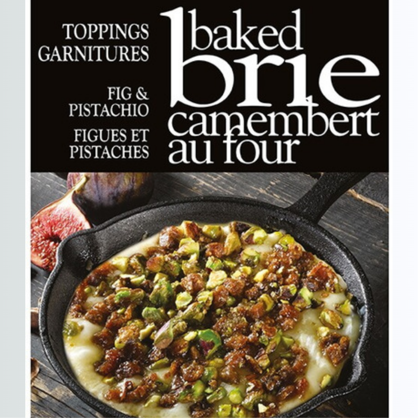 Gourmet du Village Fig & Pistachio Baked Brie Topping 52g