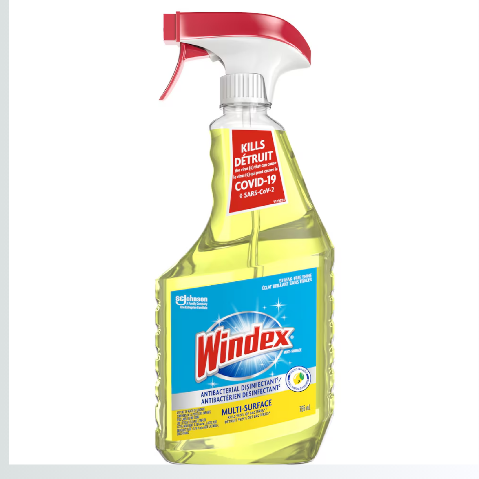 Windex Multi-Surface Antibacterial Disinfectant 765ml