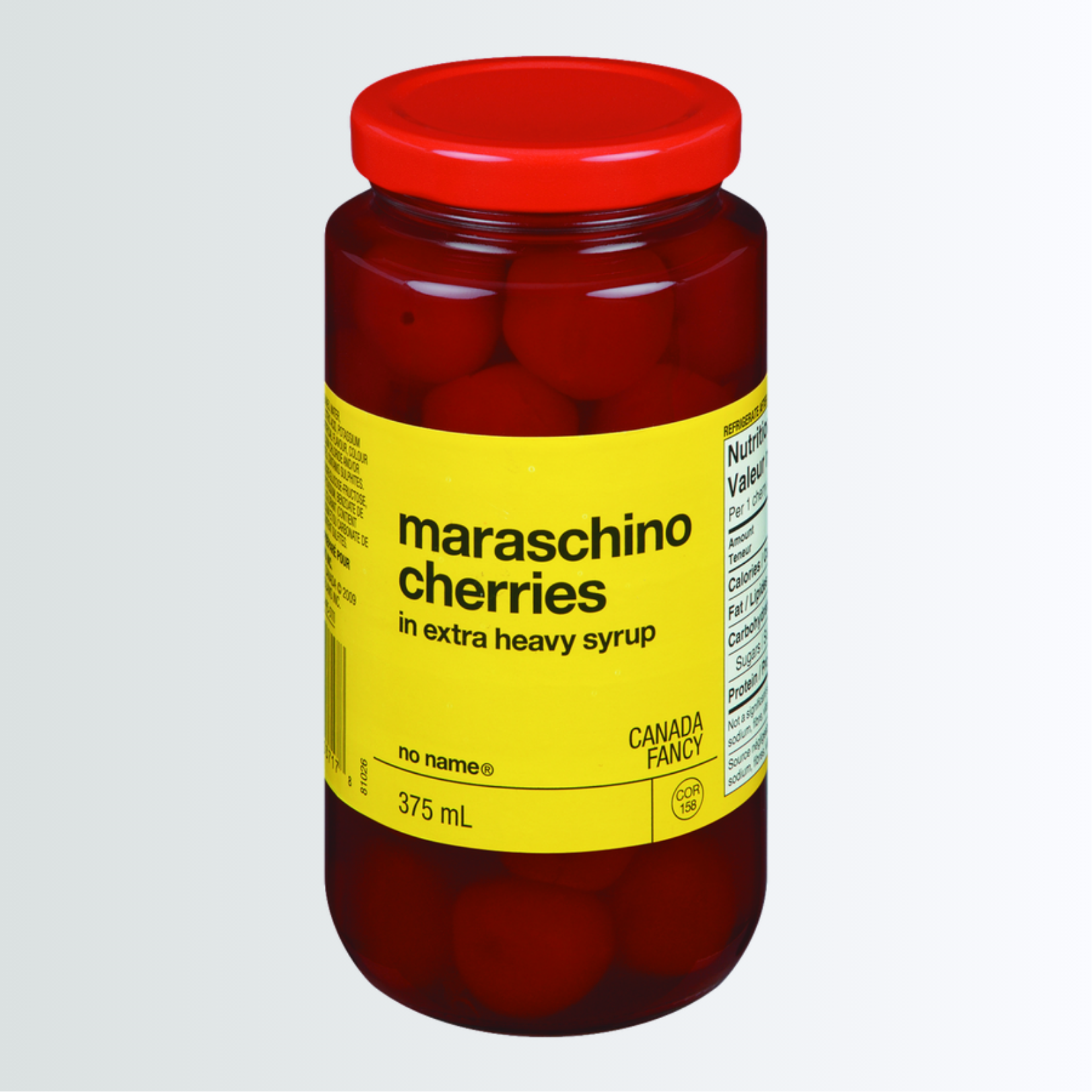 No Name Maraschino Cherries With Syrup 375ml