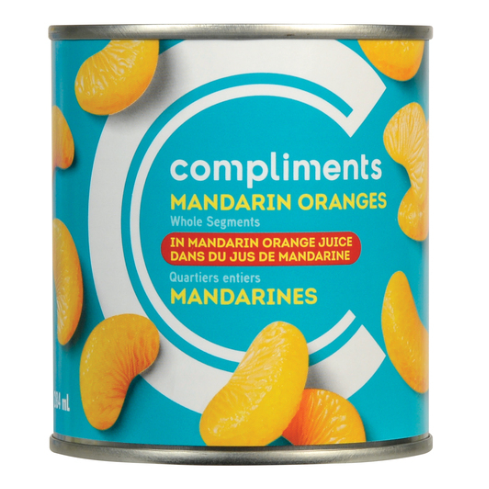 Compliments Whole Segments In Juice Mandarin Oranges 284 ml