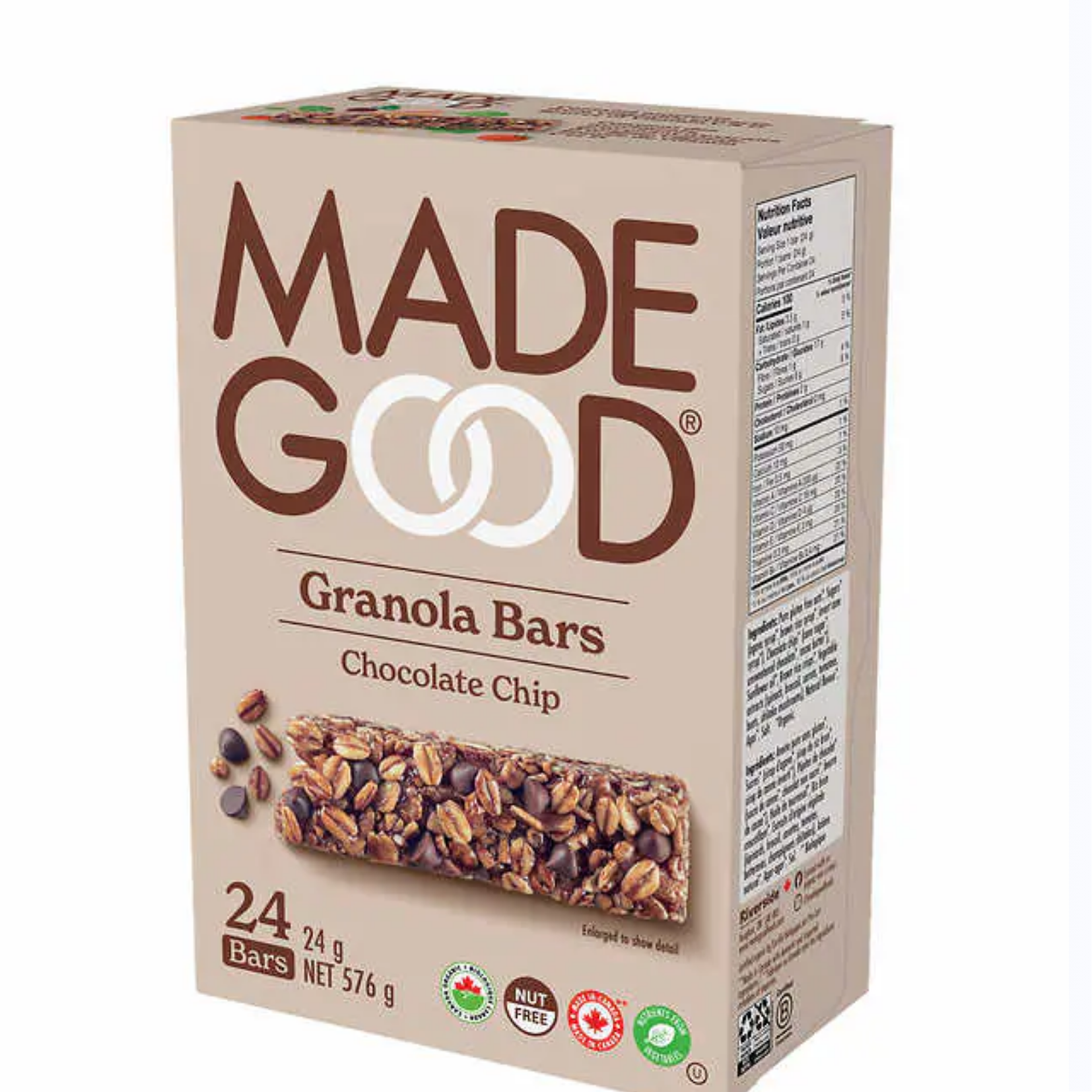 Made Good Chocolate Chip and Mixed Berry Granola Minis 24g x 24