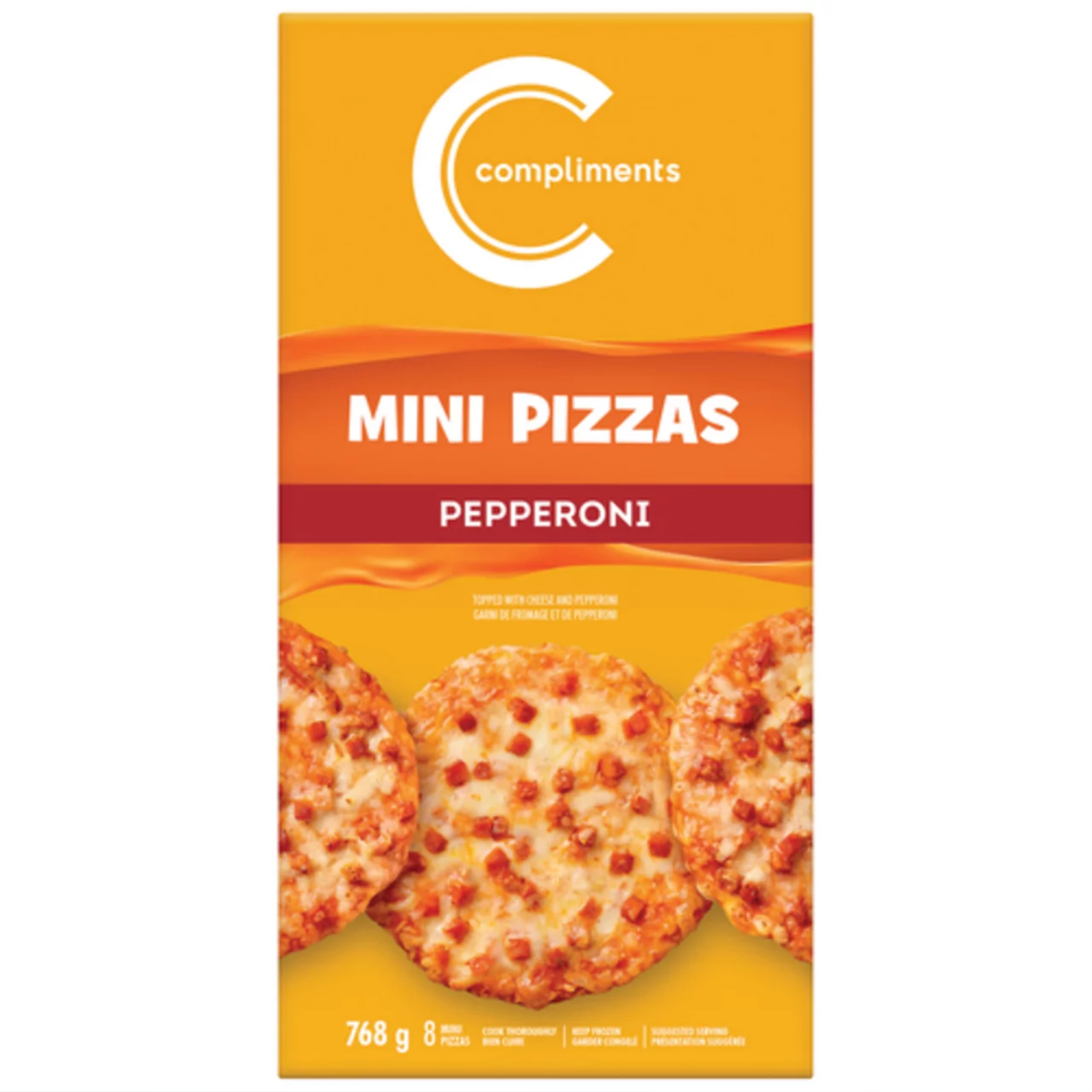 Compliments Mini Pepperoni Pizza 2pk