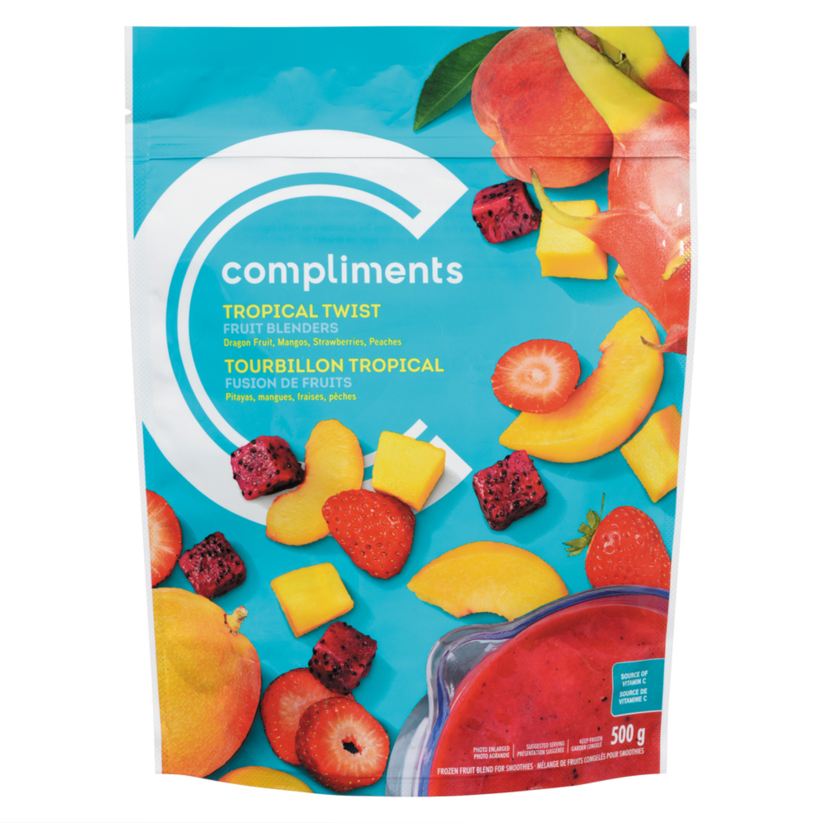 Compliments Tropical Twist Fruit Blend 1.5kg