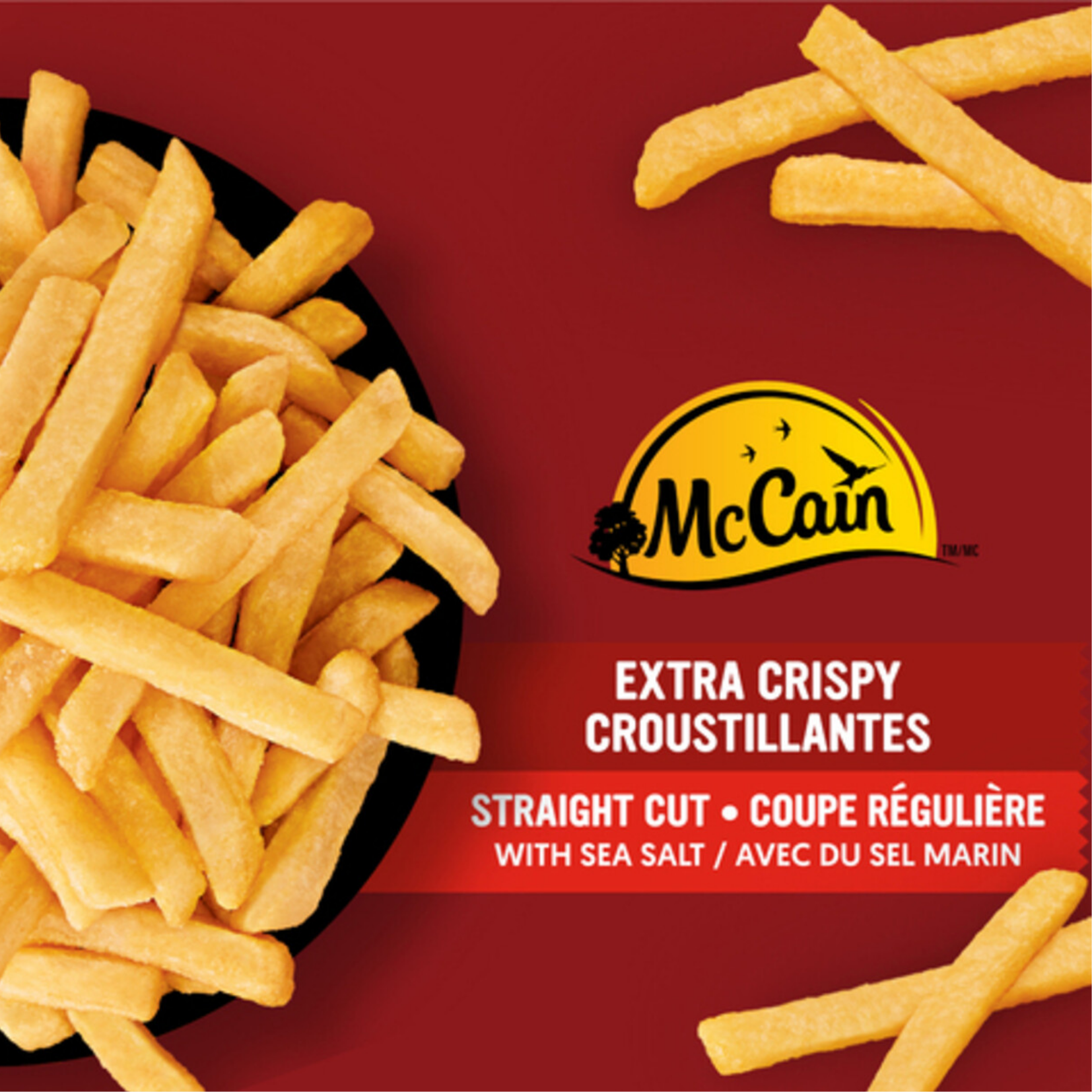 McCain Extra Crispy Straight Cut Fries 650g