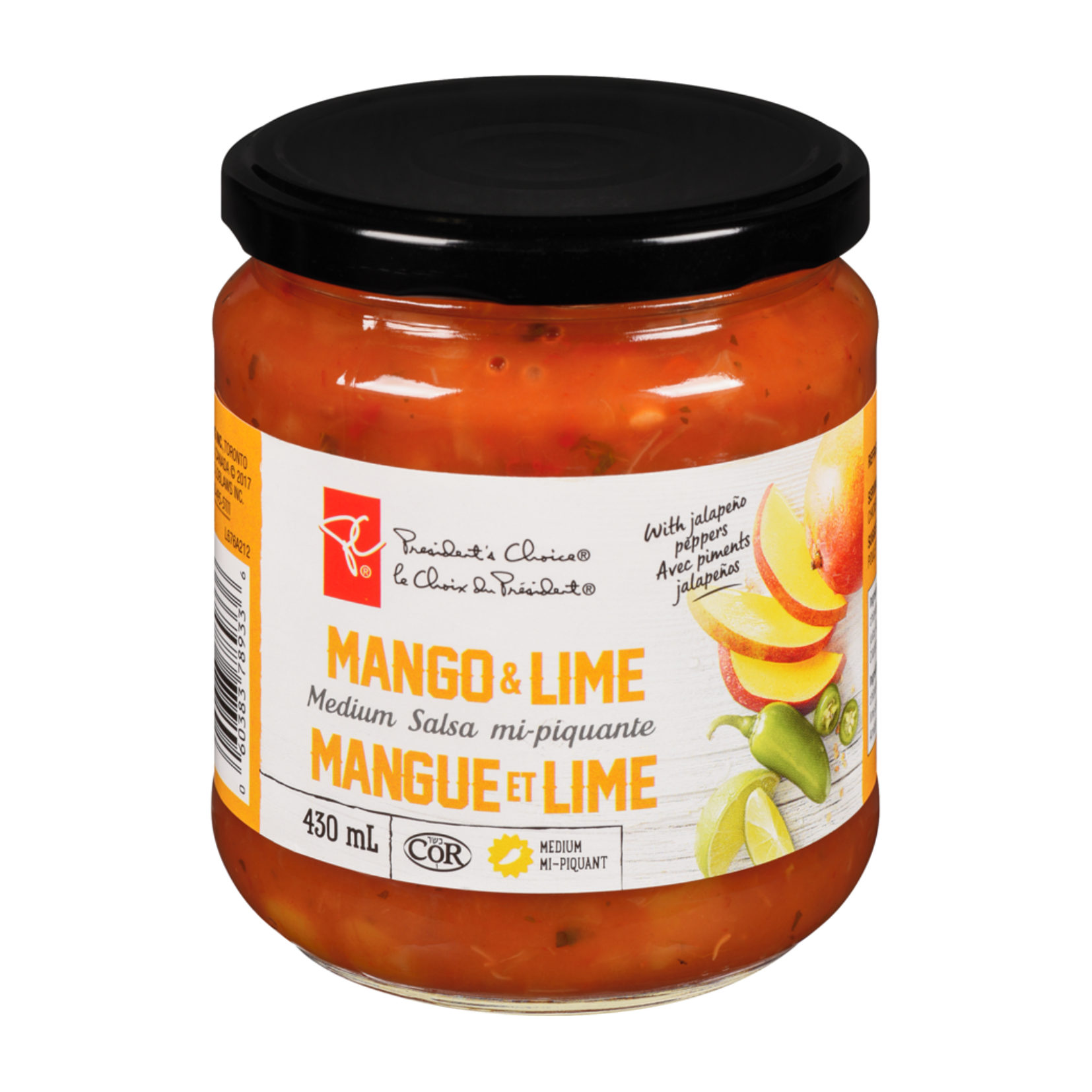 President's Choice Mango & Lime Salsa 430ml