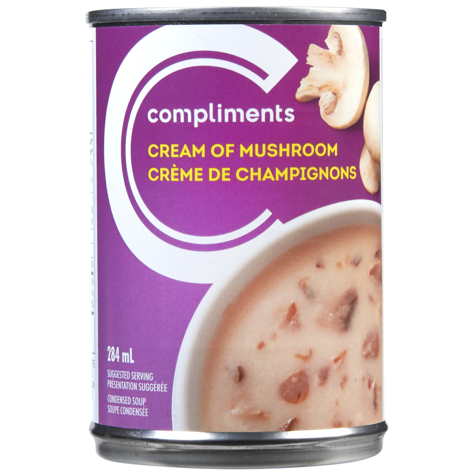 Compliments Cream of Mushroom Soup 284ml