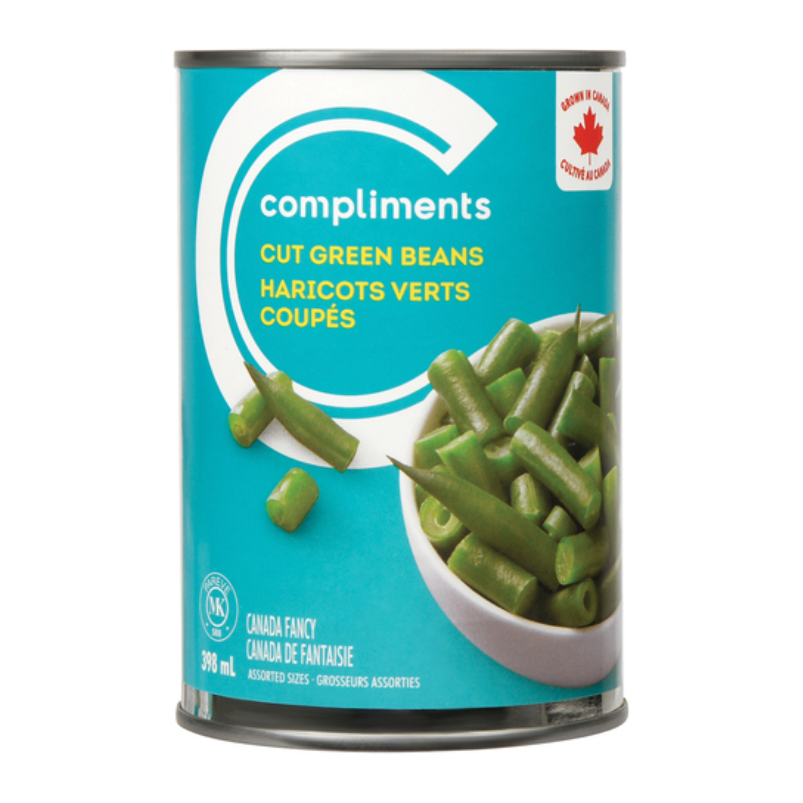 Compliments Cut Green Beans 398ml