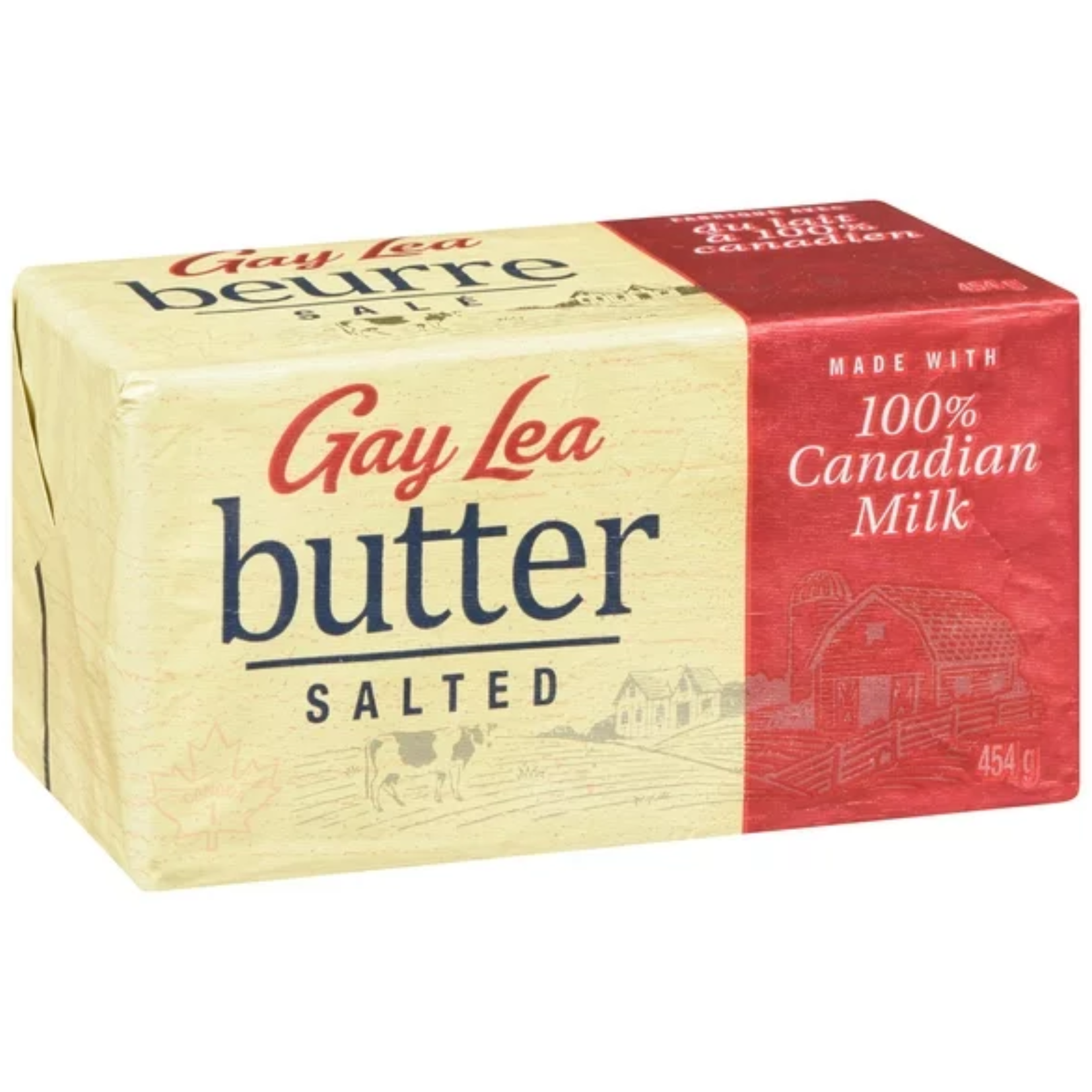 Gay Lea Salted Butter 454g